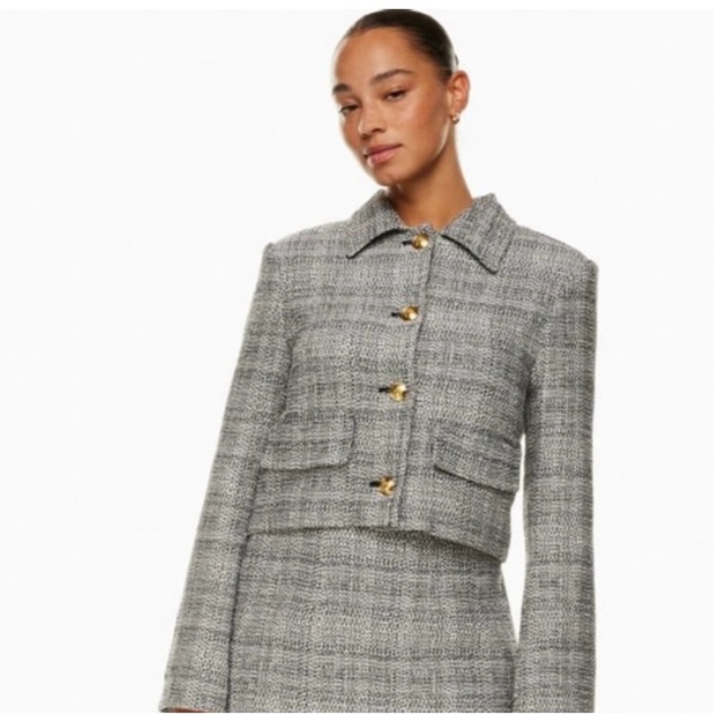 Artizia Barbaton Cropped tweed jacket